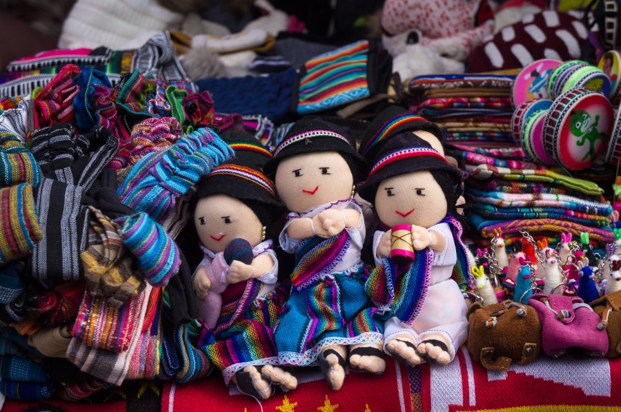 Marché d'artisanat d'Otavalo, Équateur