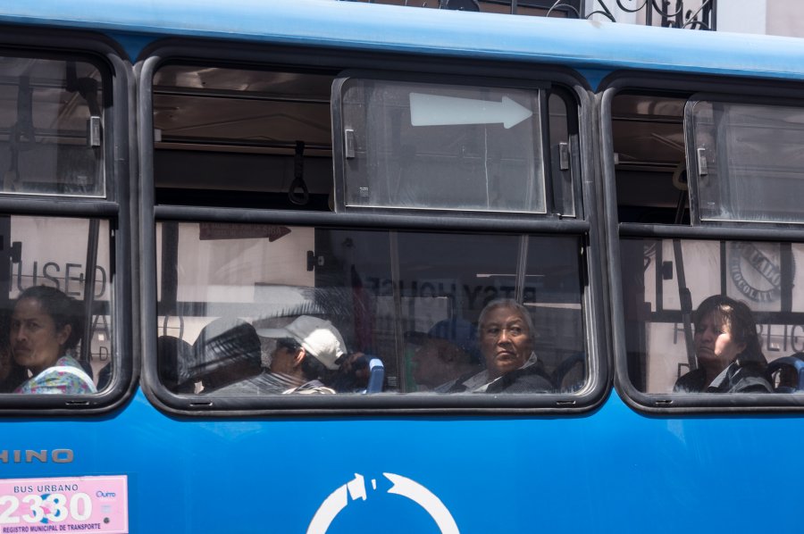 Bus de Quito, Equateur