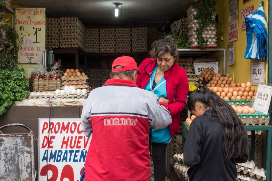 Magasin à Quito, Équateur