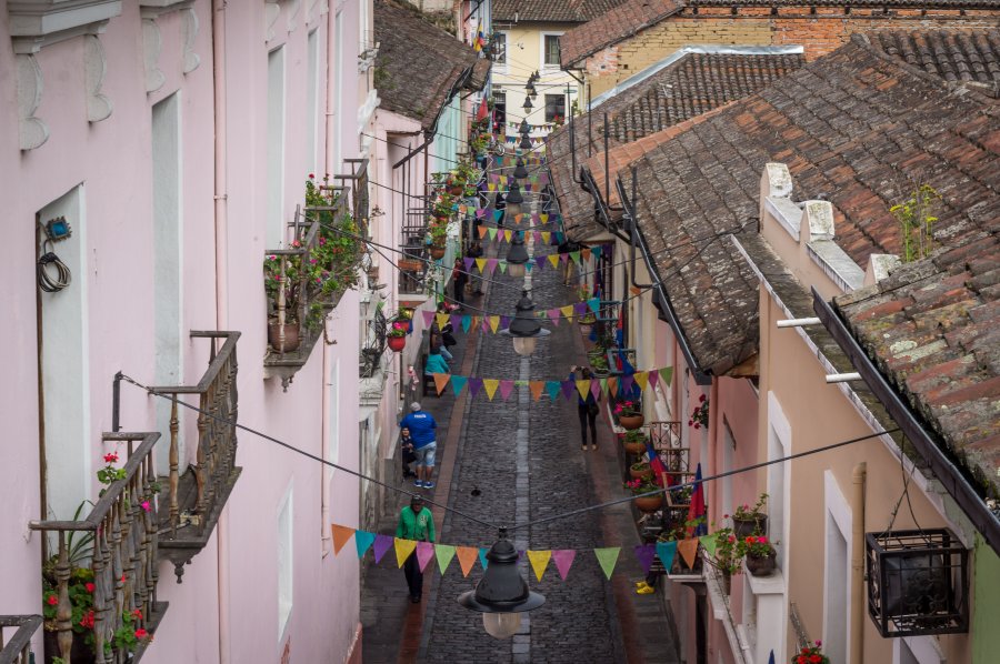 Calle La Ronda, Quito, Equateur