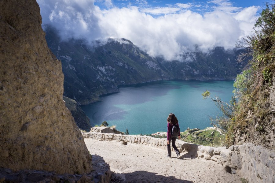 Lac de Quilotoa, Équateur