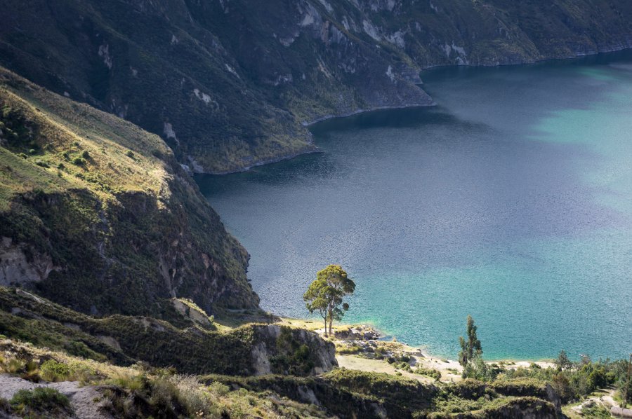 Lac de Quilotoa, Équateur