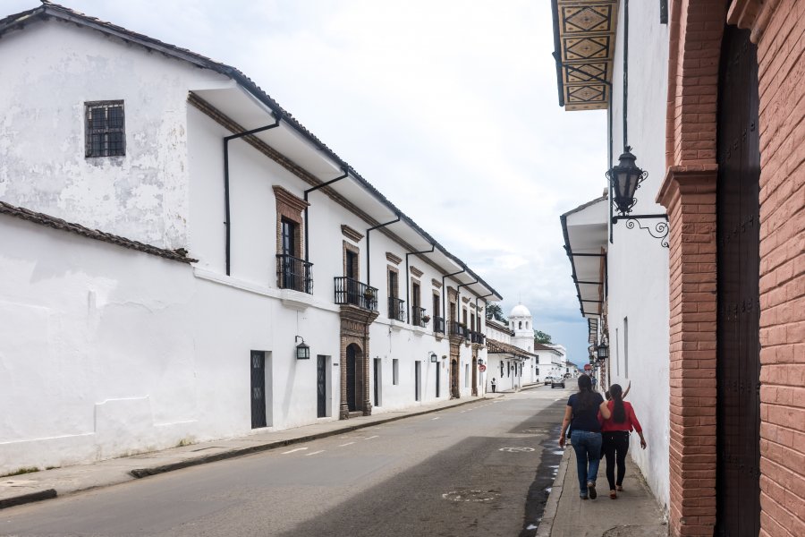 Ville de Popayán, Colombie