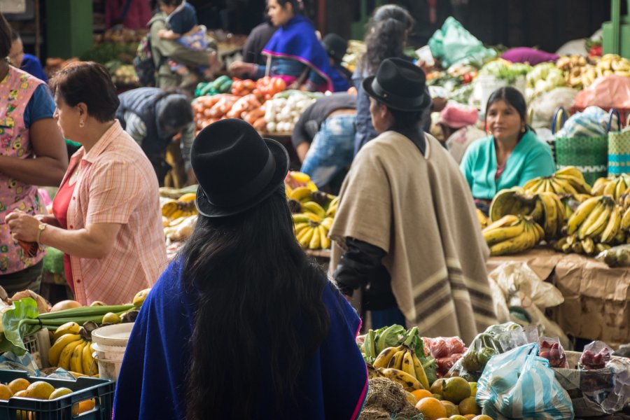 Marché indigène de Silvia, Colombie