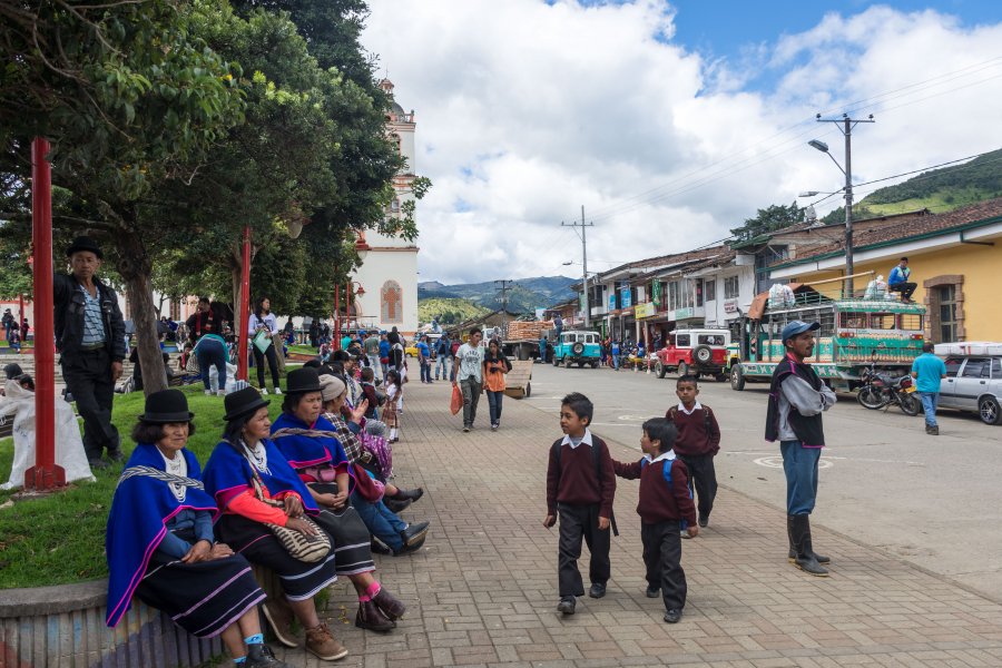 Marché indigène de Silvia, Colombie