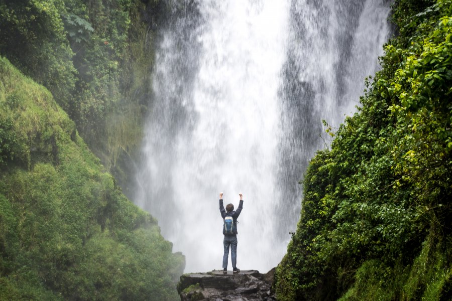 Cascade de Peguche, Otavalo, Équateur