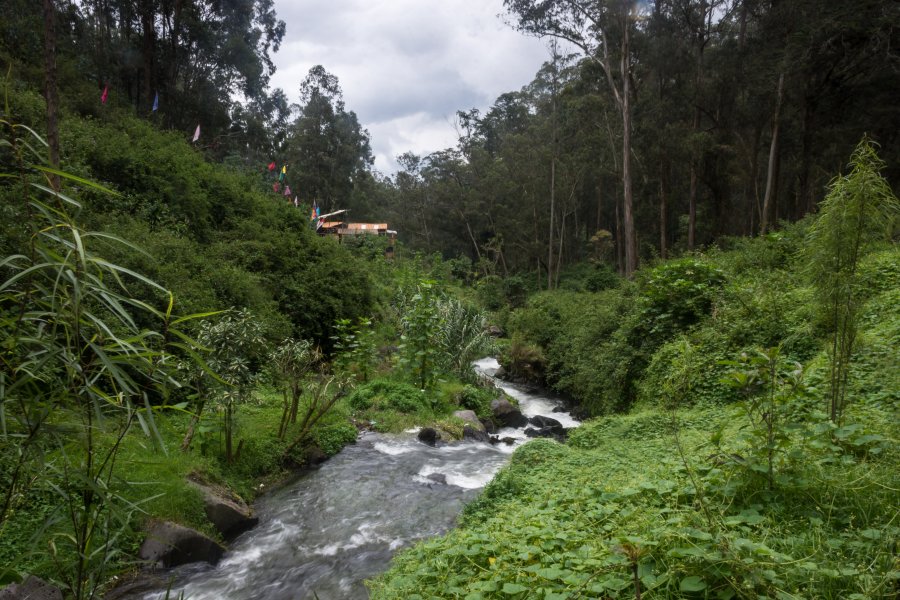 Cascade de Peguche, Otavalo, Équateur