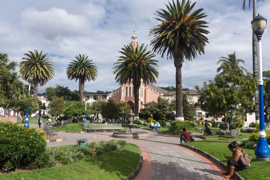 Ville d'Otavalo, Équateur