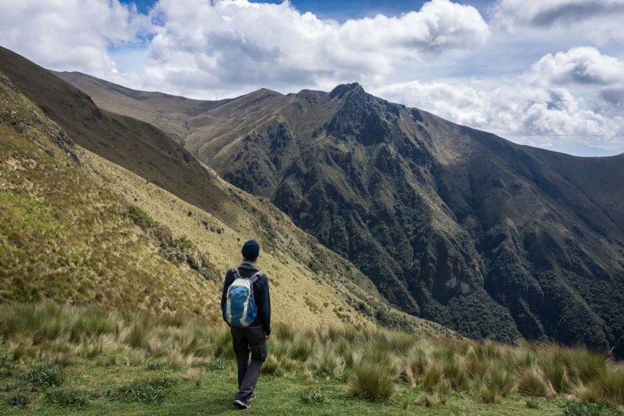 Randonnée près du volcan Pichincha, Quito