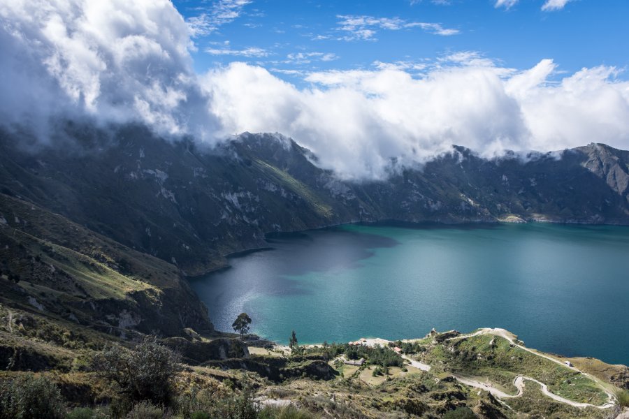 Lagune de Quilotoa, Équateur