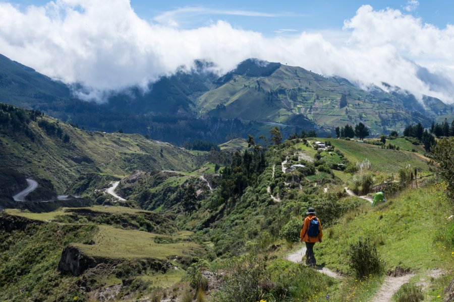 Randonnée entre Quilotoa et Chugchilan