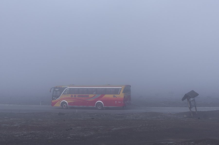 Bus pour le Chimborazo