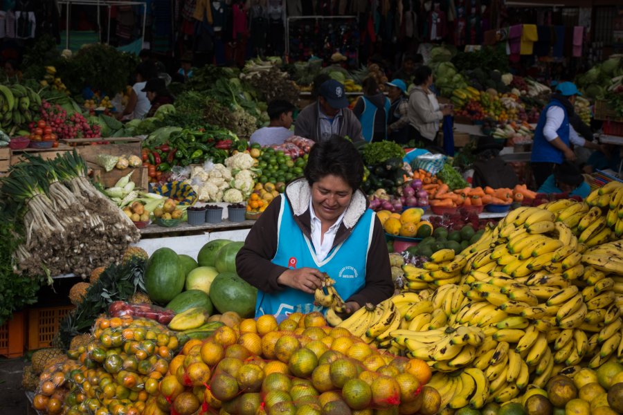 Mercado Santa Rosa, Riobamba