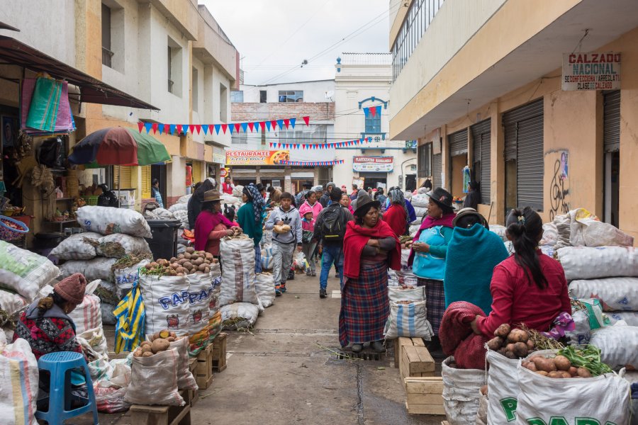 Mercado Santa Rosa, Riobamba