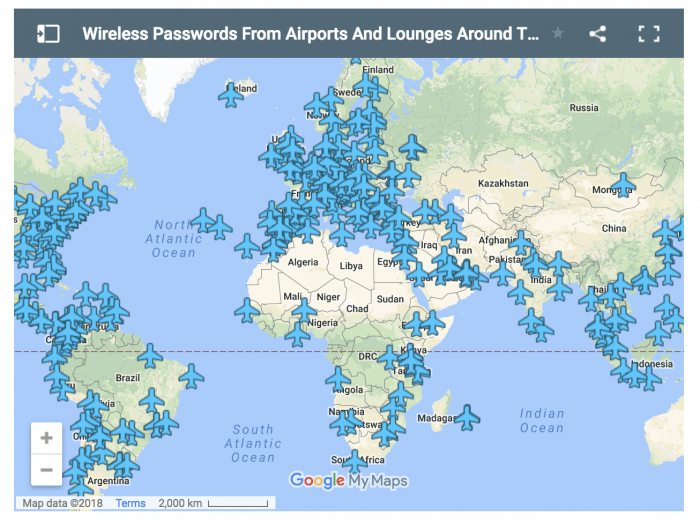 Wifi map