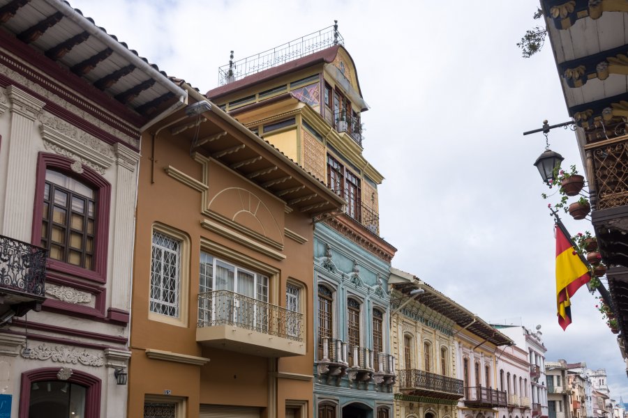 La route française de Cuenca, Equateur