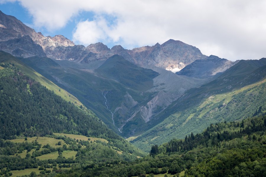 Montagnes de Mestia, Svanétie, Géorgie