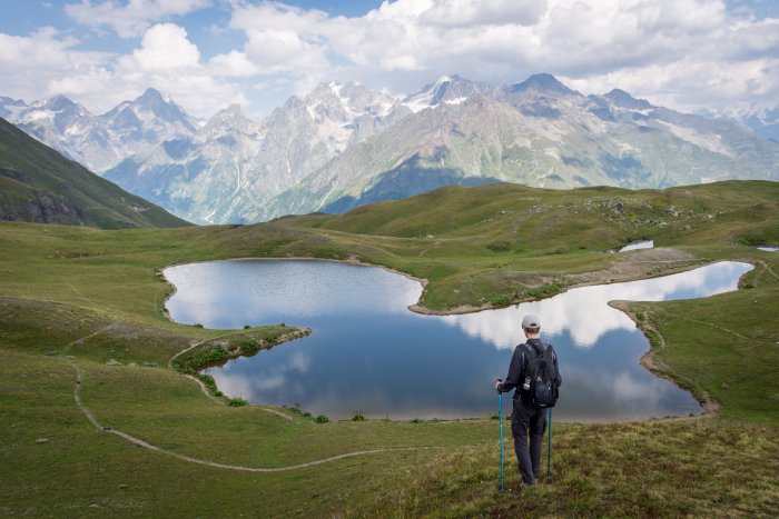 Lacs de Koruldi, Mestia, Géorgie