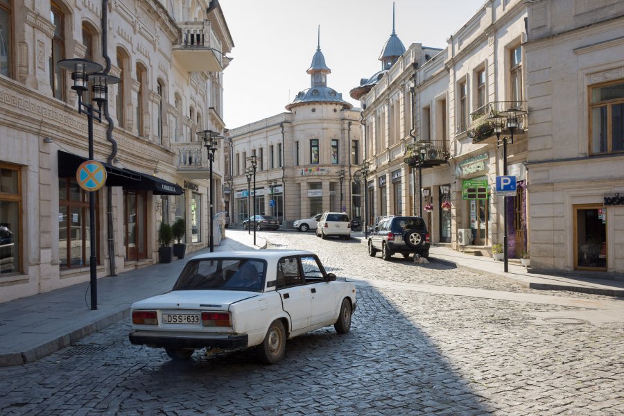 Rue de Koutaïssi, Géorgie