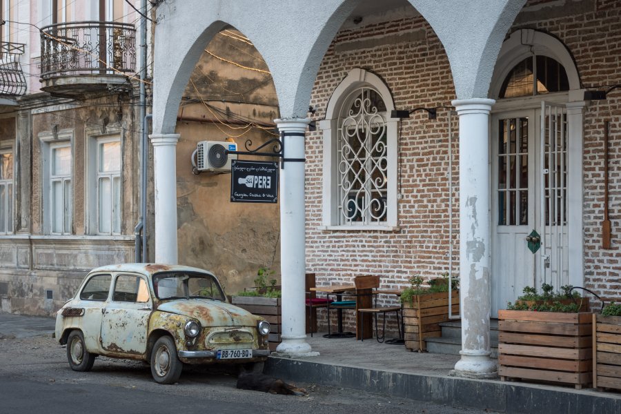 Rue de Koutaïssi, Géorgie