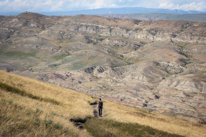 Paysages autour de David Gareja, Géorgie