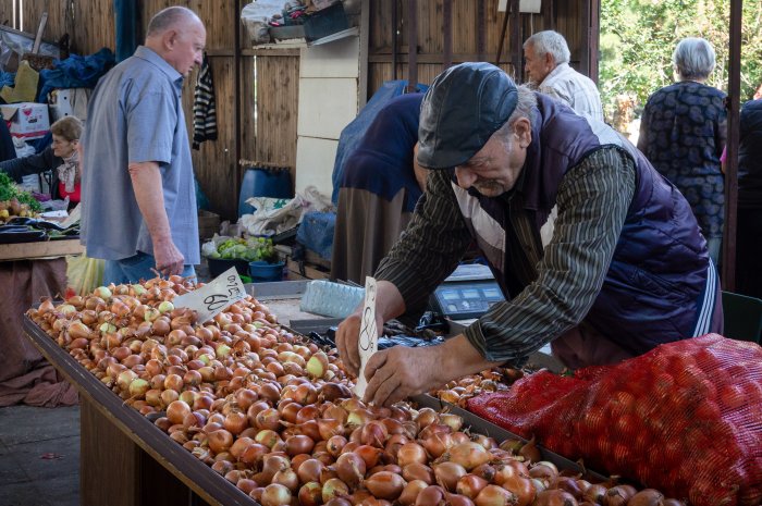 Marché de Tbilissi, Géorgie
