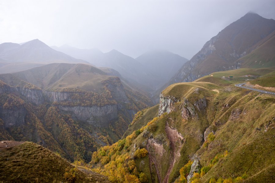 Montagnes de Géorgie, Gudauri, Kazbegi