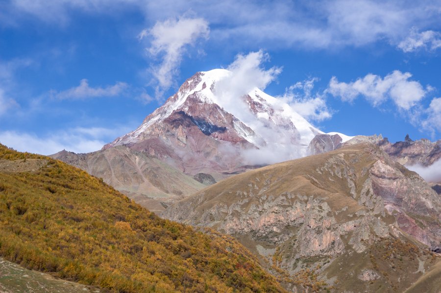 Volcan Kazbek, Kazbegi, Géorgie