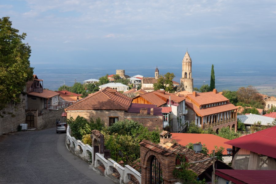 Village de Sighnaghi, Géorgie