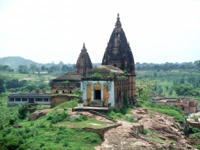 Temples à Orchha, Inde