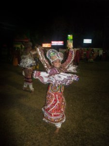 Fête de Navratri en Inde