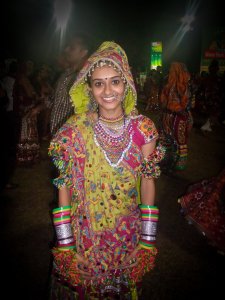 Fête de Navratri en Inde