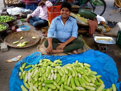 Vendeur de concombres