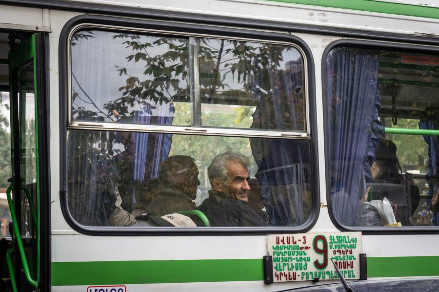 Bus à Yerevan, Arménie