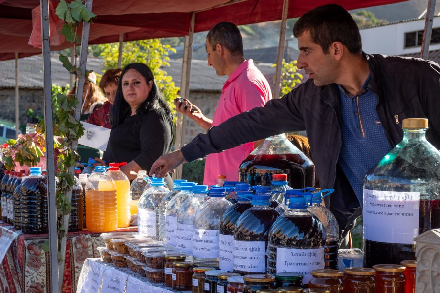 Fête du vin à Areni, Arménie