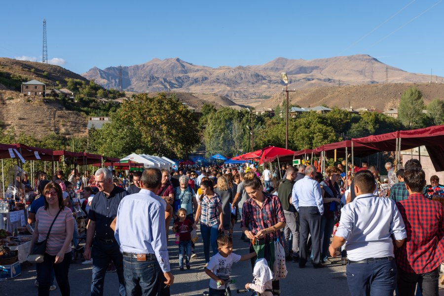 Fête du vin à Areni, Arménie