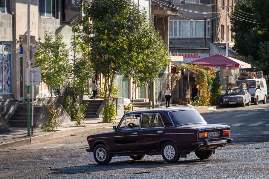 Lada à Edghegnadzor en Arménie