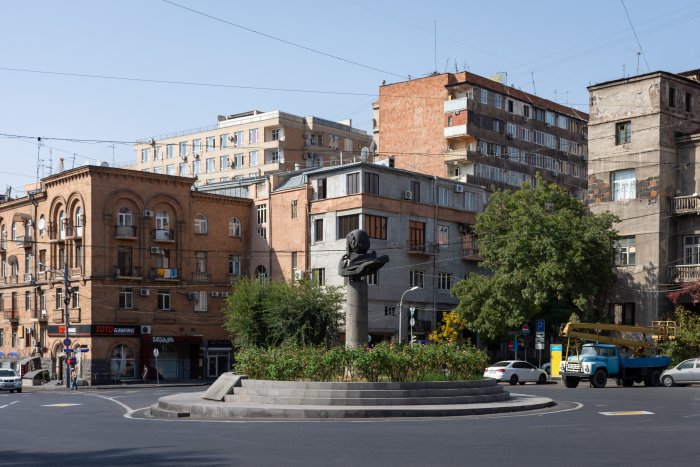 Square Sakharov à Erevan, Arménie