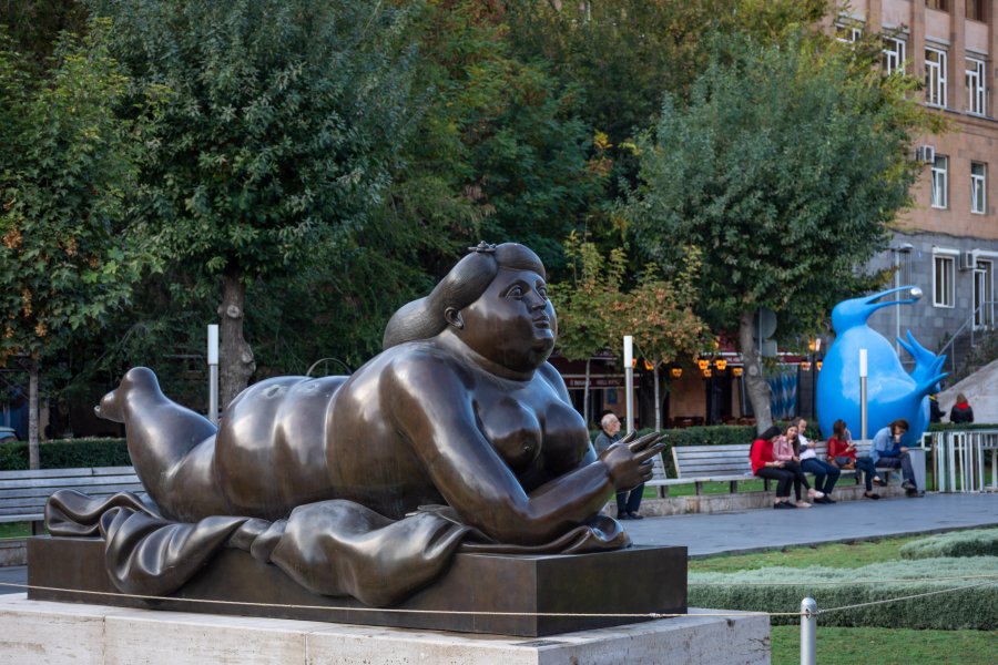 Sculpture de Botero à Erevan, Arménie