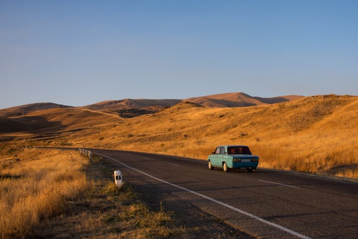 Paysages d'Arménie à l'automne