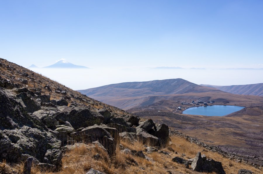 Lac Kari, Mont Aragats, Arménie