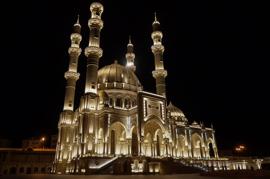 Mosquée Heydar à Bakou, Azerbaïdjan