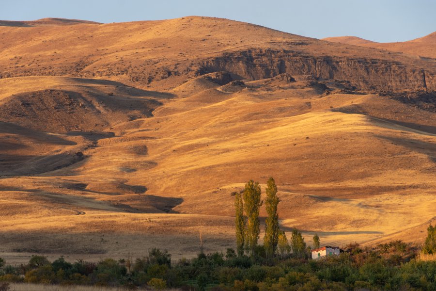 Paysages d'Arménie à l'automne