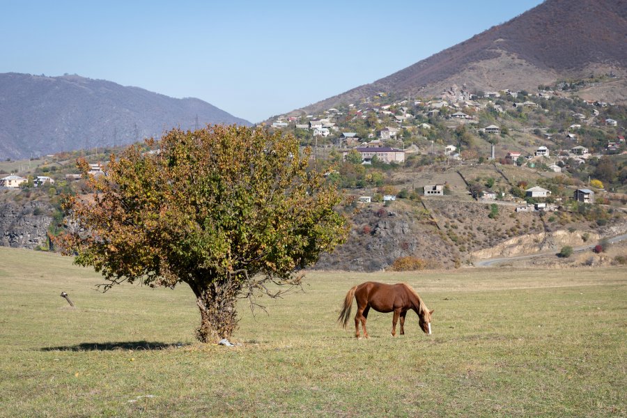 Randonnée entre Sanahin et Haghpat, Alaverdi, Arménie