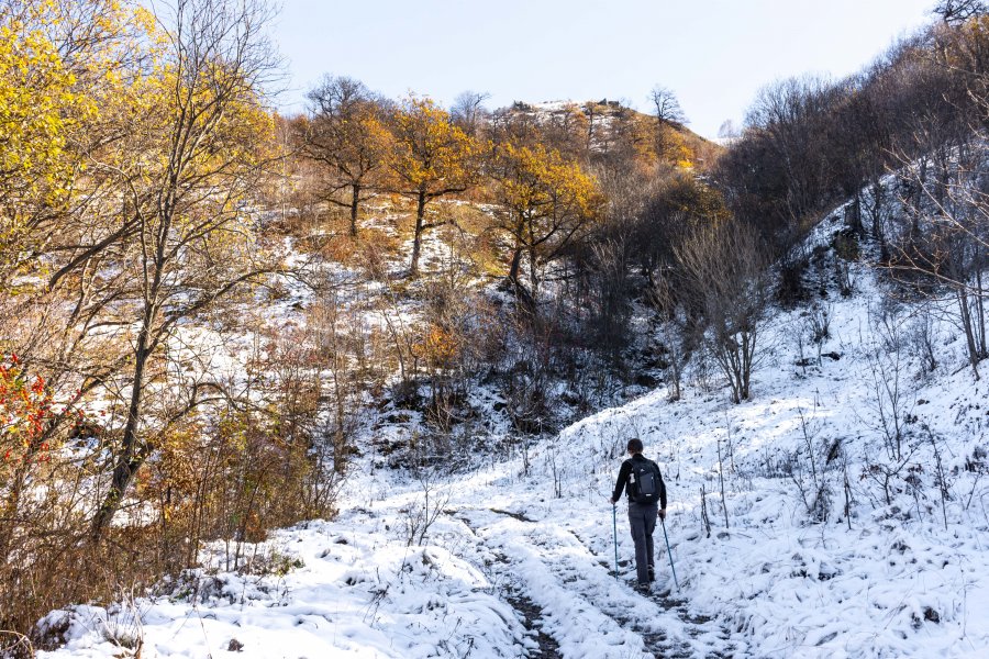 Randonnée dans le parc national de Dilijan, Arménie