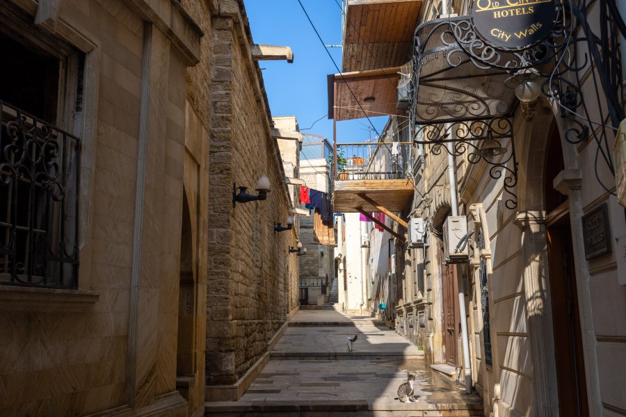 Vieille ville de Bakou, Azerbaïdjan