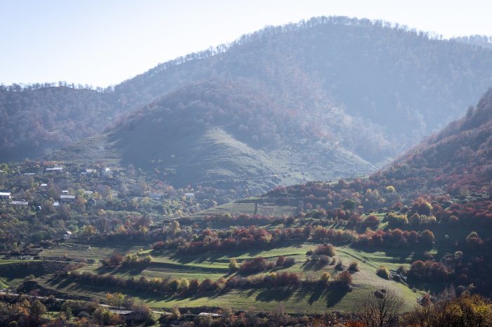Randonnée entre Sanahin et Haghpat, Alaverdi, Arménie