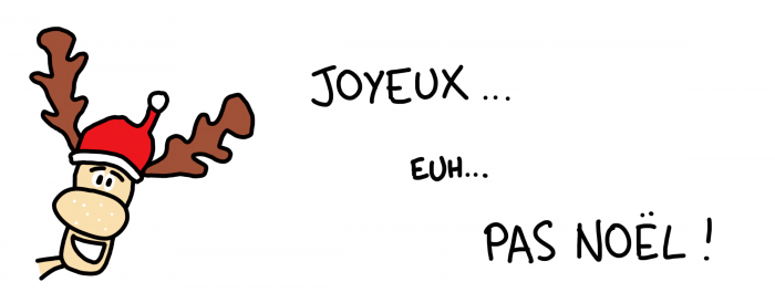 Dessin : Joyeux pas Noël