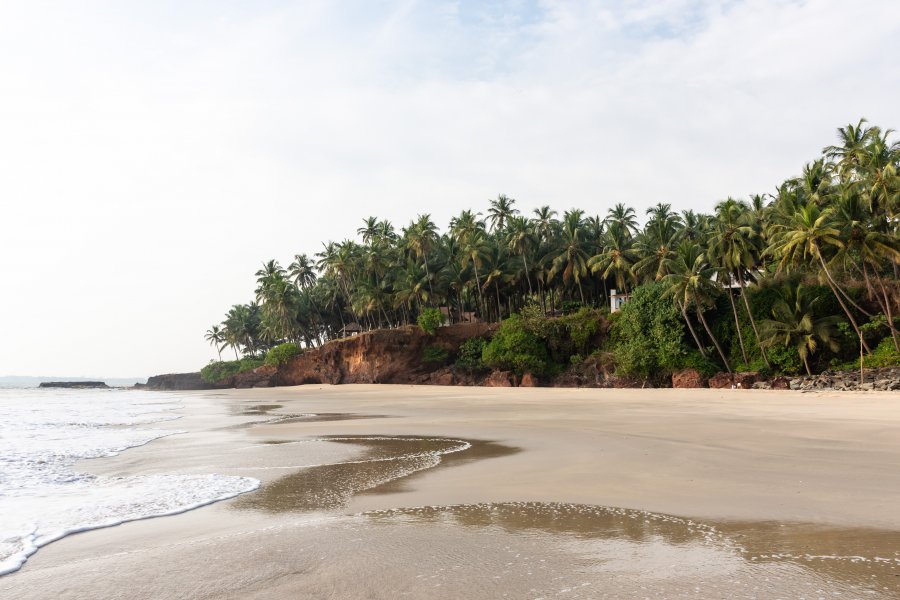 Plage de Kizhunna, Kannur, Kerala