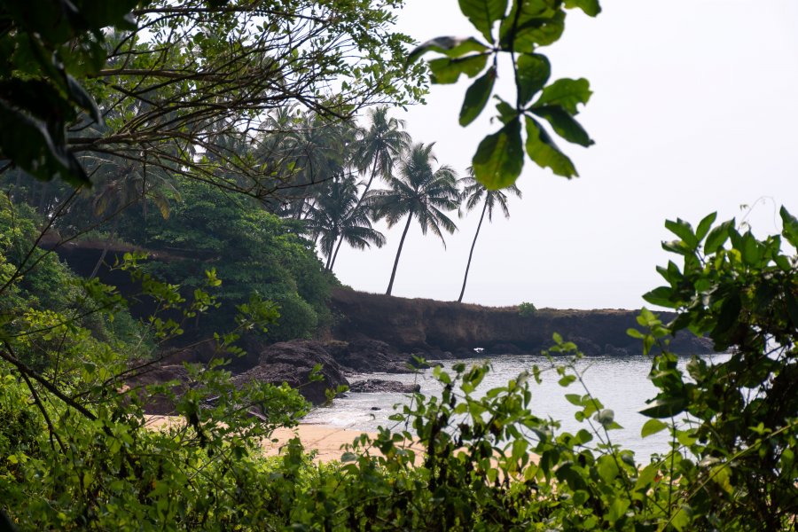 Plage de Thottada, Kannur, Kerala, Inde